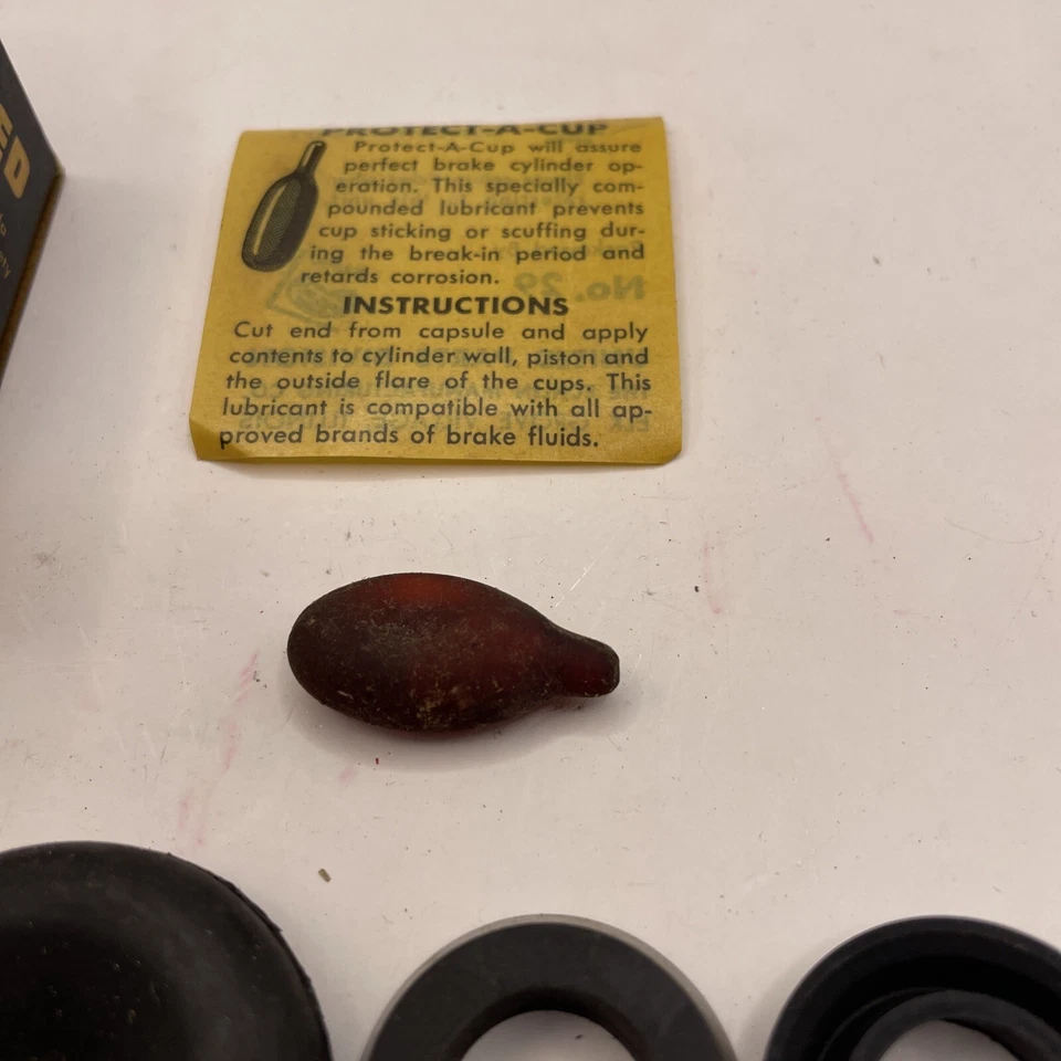 NORS 1942-56 Chrysler Dodge NAPA UNITED 112 Juego de cilindros de rueda con caja completa Foto 2 de 4