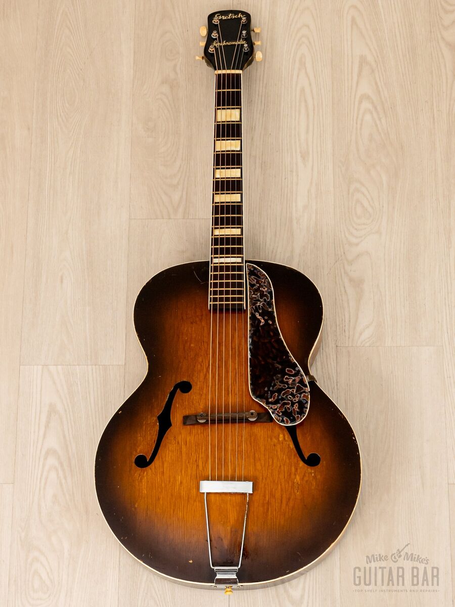 1940s Gretsch Synchromatic 100 Vintage Archtop Acoustic 1940s Gretsch Synchromatic 100 Vintage Archtop Acoustic