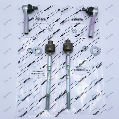 4×Outer + Febi Inner Tie Rod End OEM For Toyota 03-09 Lexus GX470  4Runner