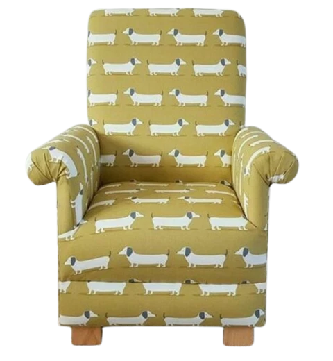 Silla Infantil Niños Sillón Perro Perros Tela Pato Huevo Cachorro Regalo Niñas Niños Foto 4 de 4