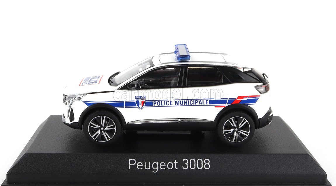 1/43 NOREV PEUGEOT 3008 2023 POLICE MUNICIPALE