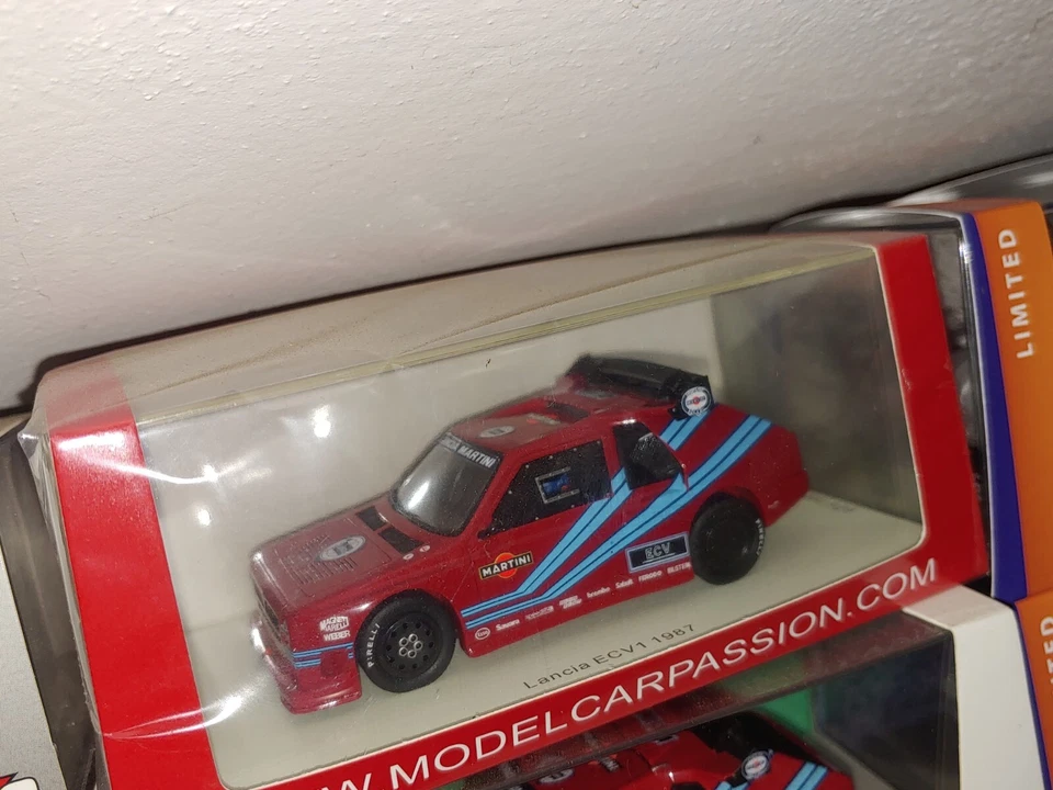 1x Spark SP371 Limited 298pcz. LANCIA ECV Proto Experimental 1987 - RARE - Immagine 2 di 4