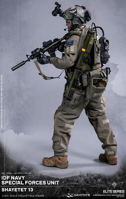 DAMTOYS 78104 1/6 IDF Navy Special Forces Unit Shayetet 13 Action