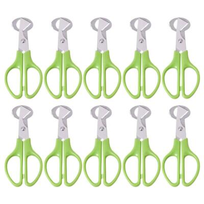 10PCS Egg Scissors Quail Egg Shell Cutters Separator Small Quail Scissors Opener
