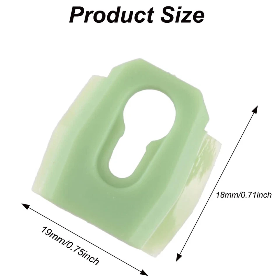 Para 61-72 Oldsmobile 442 Cuerpo de corte Lateral Cinturón Moldura Moldura Clips de ajuste 20 piezas Foto 2 de 4