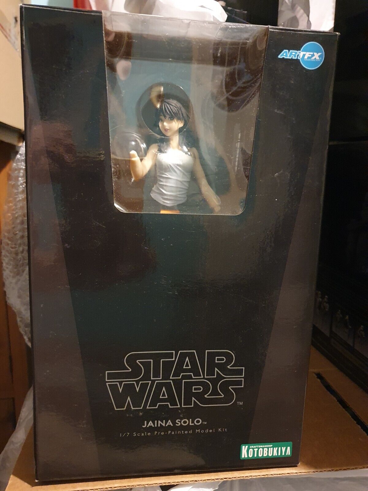 Jaina Solo by Kotobukiya; soon to be made into a sculpted figure