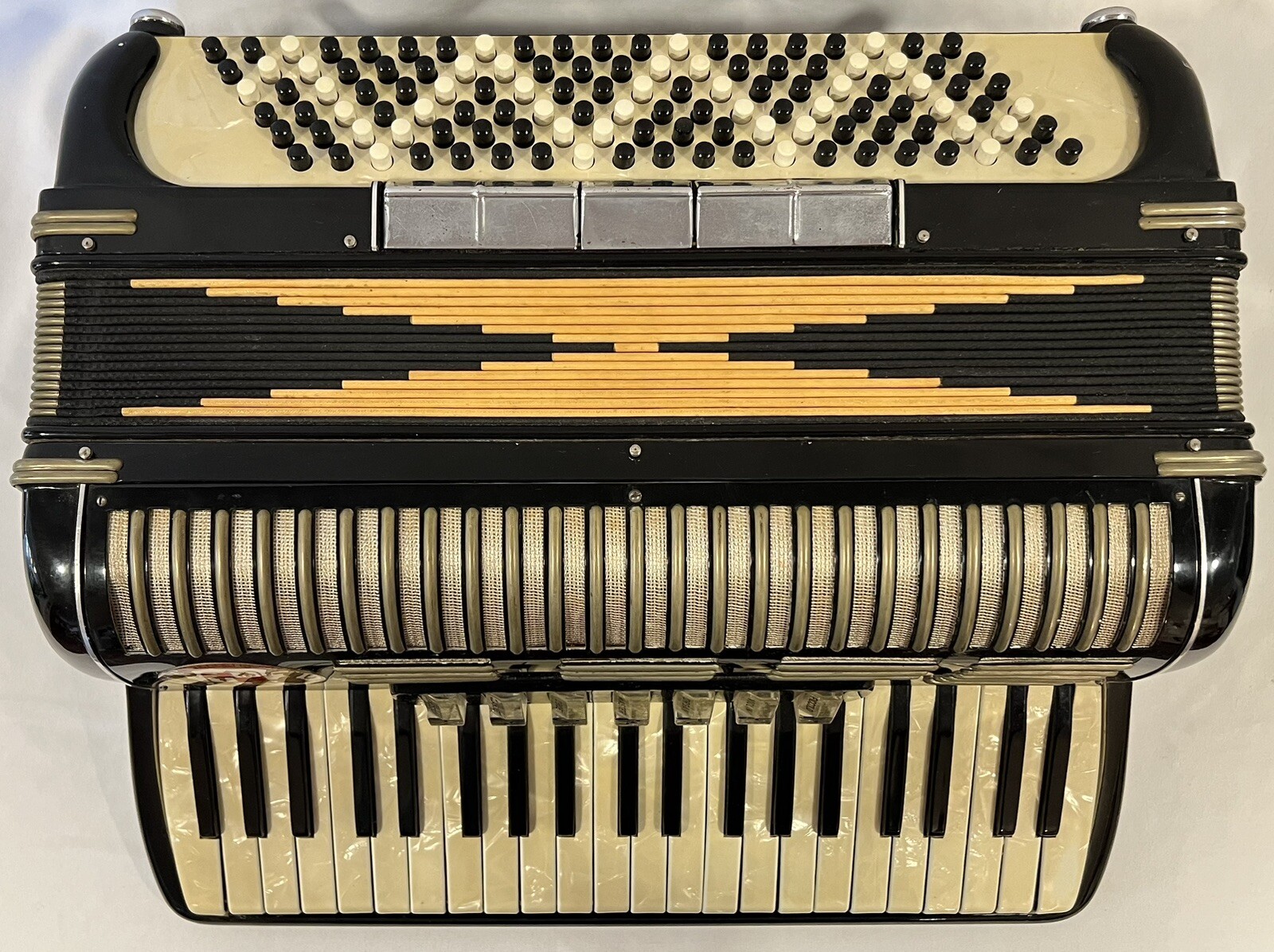 Vintage Noble Gabbanelli 41/120 Key Accordion Made in Italy w/Case eBay