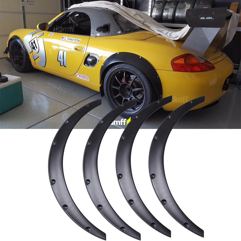 For Porsche Boxster Fender Flares Flexible Wide Body Kit Wheel