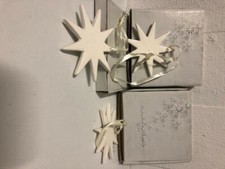 Tognana Natale 7 Decori bianchi in Porcellana