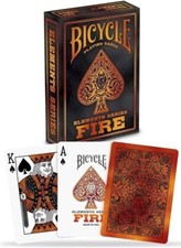 BICYCLE FIRE PLAYING CARDS