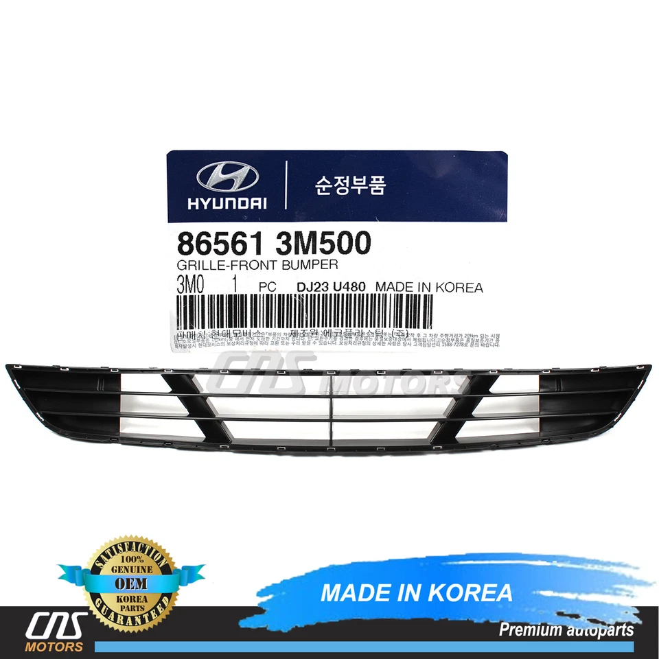 Grille Front Bumper Lower ⭐GENUINE⭐ for 2012-2014 Hyundai Genesis Sedan  Foto 3 de 3