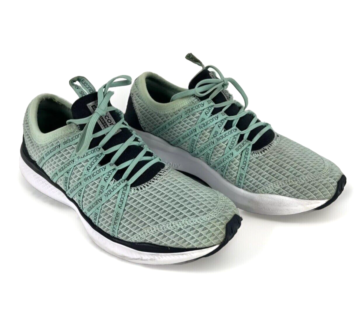 Saucony Athletic Shoes Womens SZ 9 Lightweight Mesh Green 