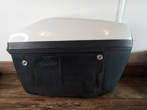2009 BMW R1200RTP LEFT SIDE Pannier, Side Case Box Luggage Cargo (READ) - Picture 2 of 19
