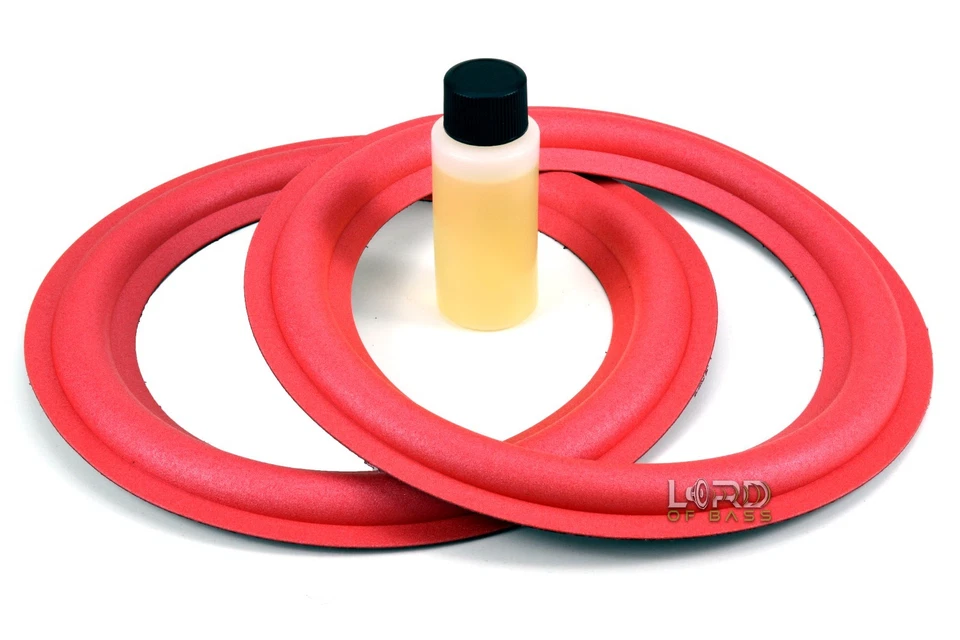 LORD OF BASS 2 Cerwin Vega 8" Foam Surround Repai Kit Speaker Subwoofer