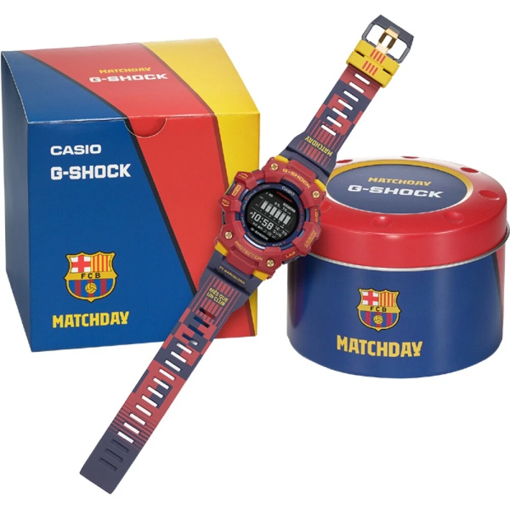 Casio G-SQUAD GBD-H1000BAR-4JR Limited FC Barcelona Matchday