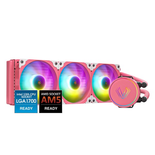 Vetroo V360mm Radiatore Indirizzabile RGB All-in-one AIO CPU Radiatore Acqua Liquida - Foto 12 di 12