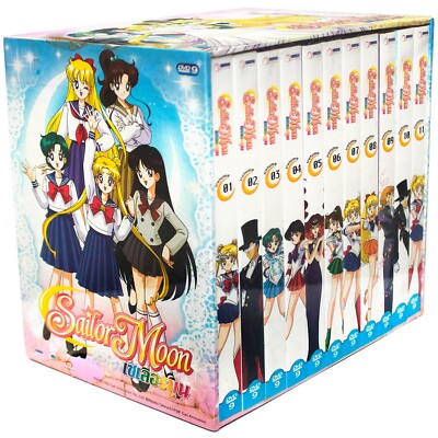 Sailor Moon Official DVD Box-set Complete 11 Disc Thailand Edition