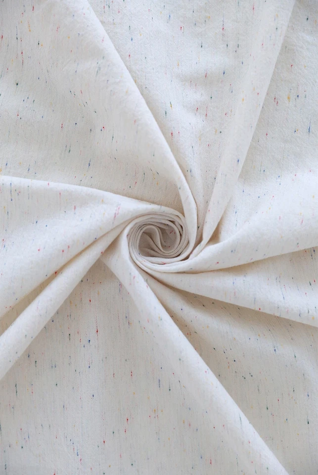 Natural Cotton Fabric - 30 Count Woven Stitch Plain Cotton Material for Sewing - Image 2 of 4
