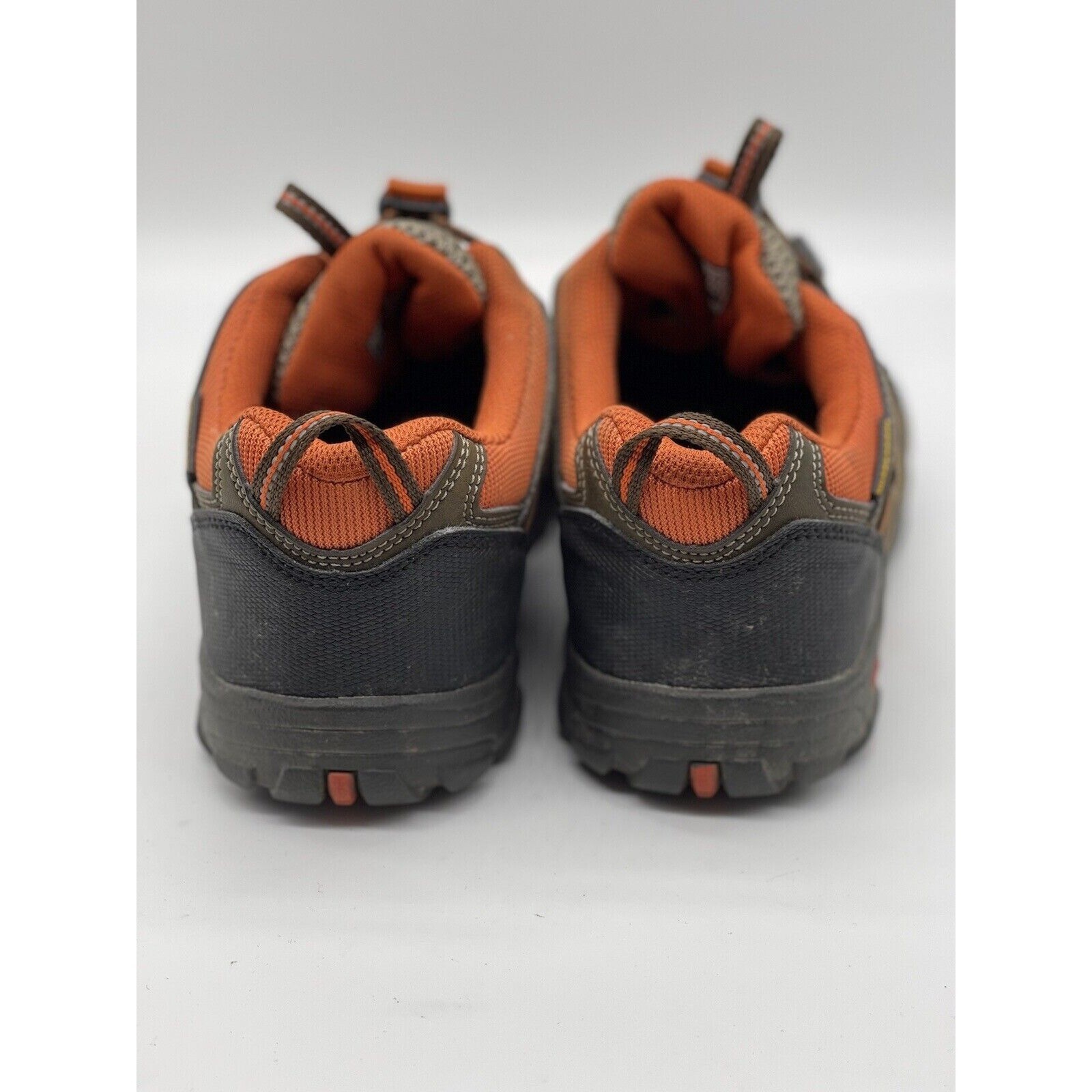 KEEN Scarpe da trekking strette impermeabili marroni e arancioni da donna taglia 5 1013637