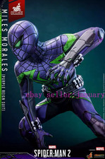 Perfect Ht Vgm68 1/6 Miles Morales (Purple Reign Suit) Christmas Gift Action Fig