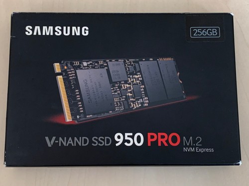 Samsung 950 PRO 256 GB SSD (MLC 3D-V-NAND)