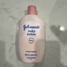 Original Johnson's Baby Lotion 15oz / 444ml Pink Bottle Discontinued Retired