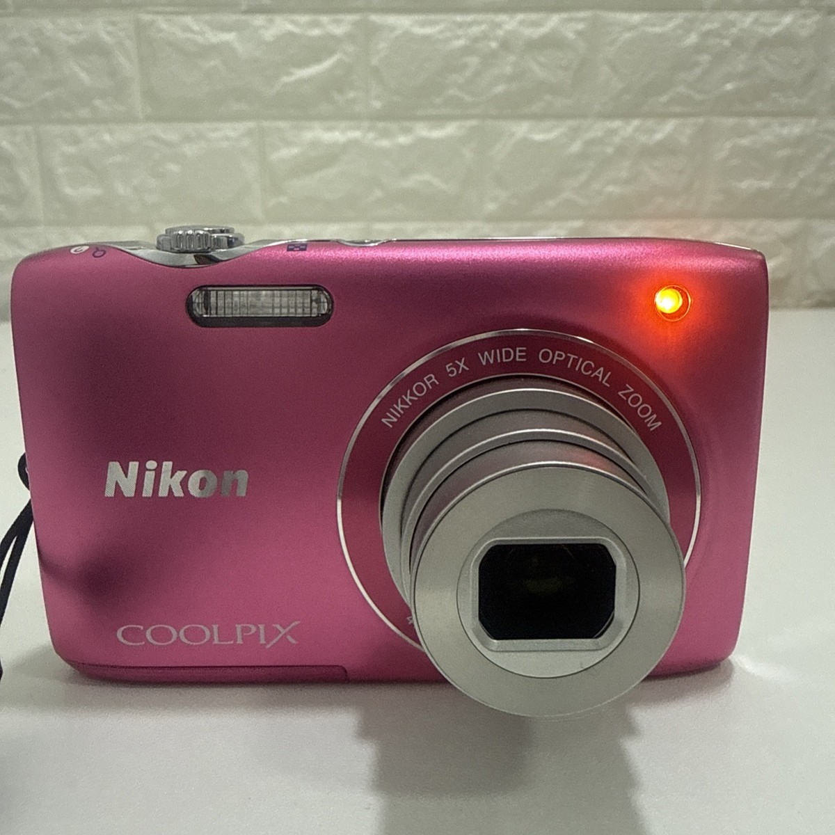 Nikon COOLPIX S3100 14.0MP Compact Digital Camera Pink Excellent