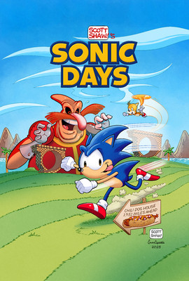 SCOTT SHAW!'S SONIC DAYS - Mobian Adventure Series - Hardcover - BRAND NEW!