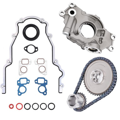 #ad For GM High Volume Oil Pump Change Kit with Gaskets Timing Chain RTV 5.3L 6.0L $57.22
