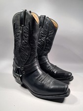 Sancho Valentine  Boots  UK 8 EU42 Spanish Cowboy leather boots black