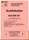 Book timetable 207-23 CS / 02.06.1991 - 30.05.1992 Cottbus