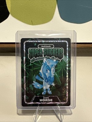 Veefriends 2026 Super Stickers Hype Horse Diamond On Emerald 42/55