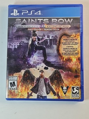 Saints Row [ SR IV Re-Elected & Gat Out of Hell ] (PS4) SEALED NEW 