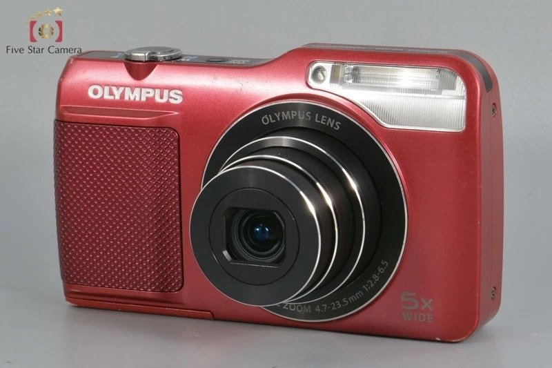 Olympus VG-170 Red 14.0 MP Digital Camera [Very Good] - Image 2 of 4
