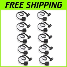 OBD-II 16 Pin Splitter Cable 1 Male 2 Female 2FT 10 Pack