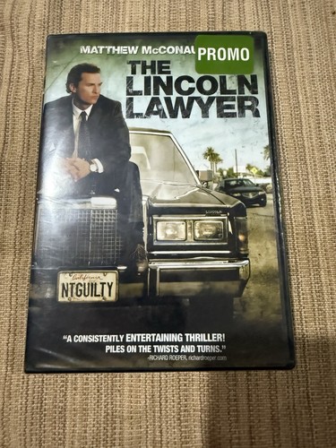 The Lincoln Lawyer DVD (2011) New Sealed