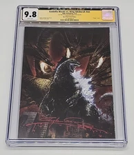 GODZILLA RIVALS vs. KING GHIDORAH #nn CGC / JSA SS 9.8 CLAYTON CRAIN MURDER SIG.