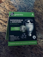 Greenlite Showerhead Aerator High Efficiency Water Saving Kit 4 Products shower