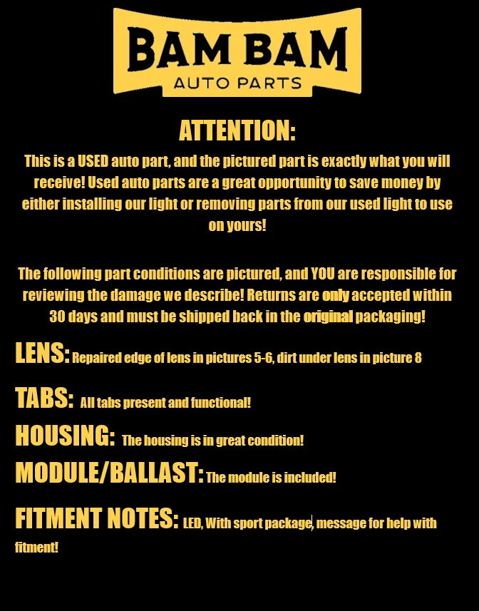 21-22 Lexus UX250H RH Passenger Side Headlamp Assembly OEM 8114576231 Foto 2 de 4