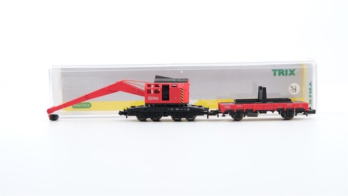 Minitrix N 15299 Kranschutzwagen DB AG | Condition: Gebraucht