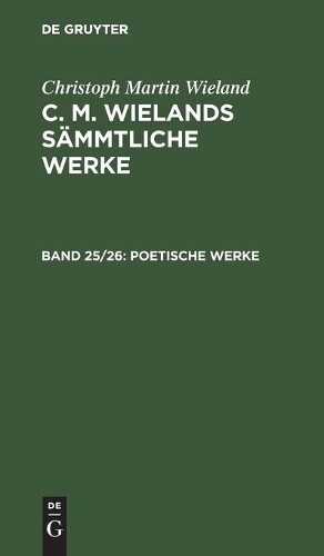Poetische Werke (Hardback)