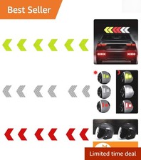 Reflective Decals 36 Pcs - Waterproof Safety Stickers for All Surfaces
