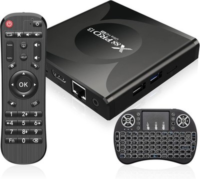Android 13.0 TV Box X88 PRO 13 4 GB ATV362 Multimedia-Player