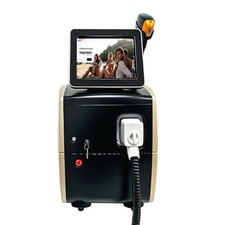 4 Wavelength Diode Laser Ice Cooling 4000W Professional Salon Beauty Machine