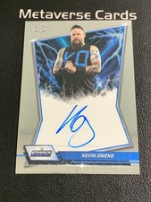 2026 Topps Chrome WWE #BBA-KEV Kevin Owens Blue Brand Autographs Auto