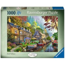 Image of Ravensburger Down the Lane 6 Canal Side Lane 1000 Piece Jigsaw Puzzle
