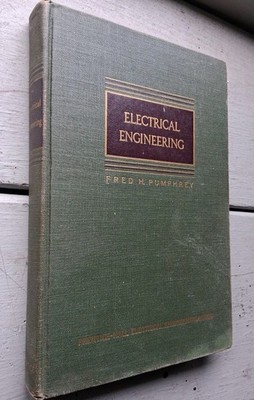 Electrical Engineering 1953 Prentice Hall HC Book VG Cond. Vintage