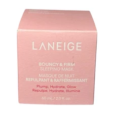 Laneige Bouncy & Firm Sleeping Mask Plump, Hydrate, Glow 2 Fl Oz / 12-B
