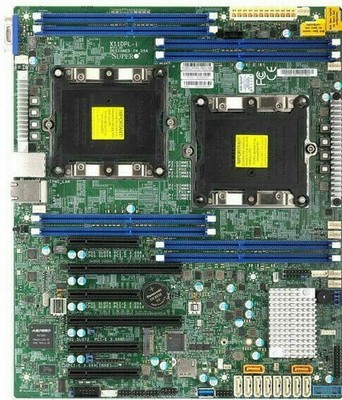 16pcs Supermicro X11DPL-i Motherboard Dual Socket LGA 3647 C621 ATX 140W TDP
