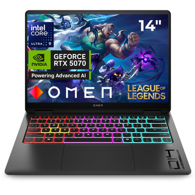 OMEN Transcend RTX 5070 Ultra 9 285H 14'' 3K OLED 120Hz 32GB 7500 MT/s 2TB NVMe